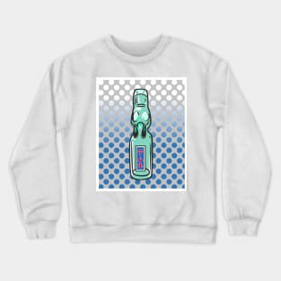 Retro Ramune soda bottle Crewneck Sweatshirt